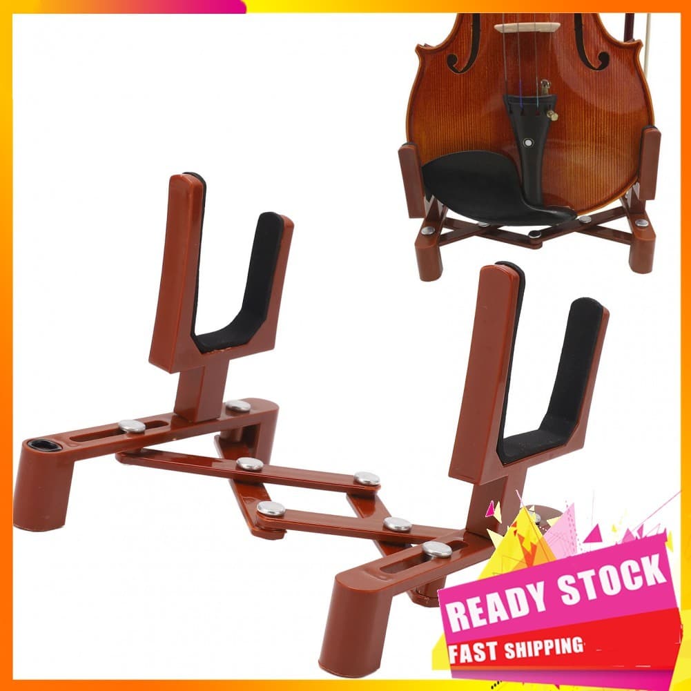 Gfgfgfgg SUNGOOYUE Suporte para violino profissional, leve, seguro, telescópico, dobrável, instrumento musical