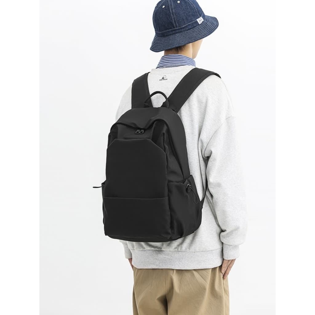Francês MKPREF simples mochila masculina de grande capacidade computador mochila de viagem feminino ensino médio estudan