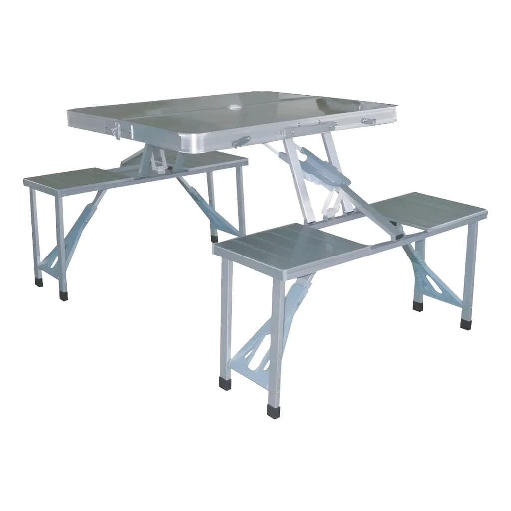 Conjunto De Mesa E Banquetas Dobrável Konrad NTK - Praticidade Extrema