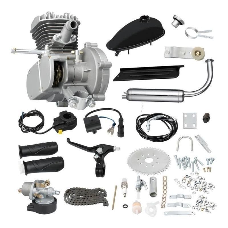Kit Motor nakasaki Completo 80cc 2 Tempos Para Bicicleta Motorizada