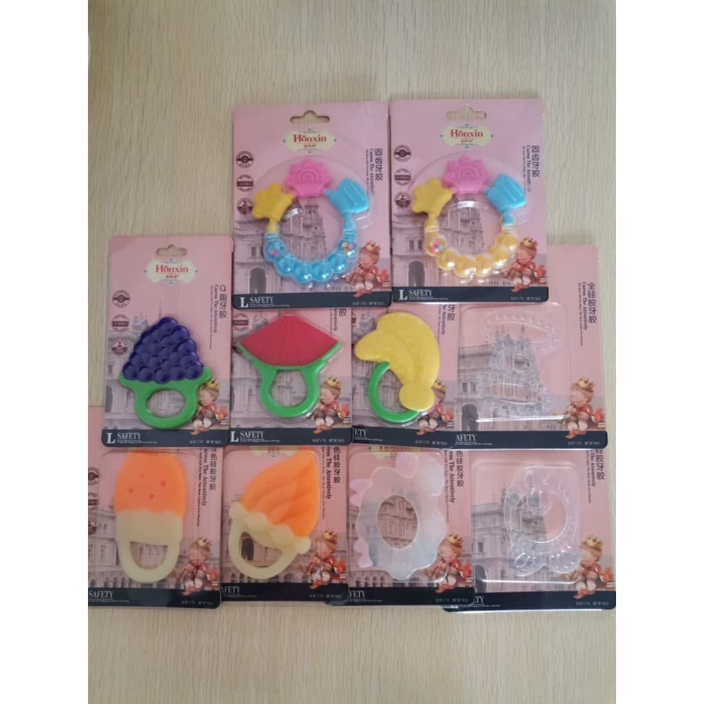 Huangxing e família bebê mordedor bebê mordedor vara mascar goma brinquedo mordedor Silicone mordedor brinquedo calmante