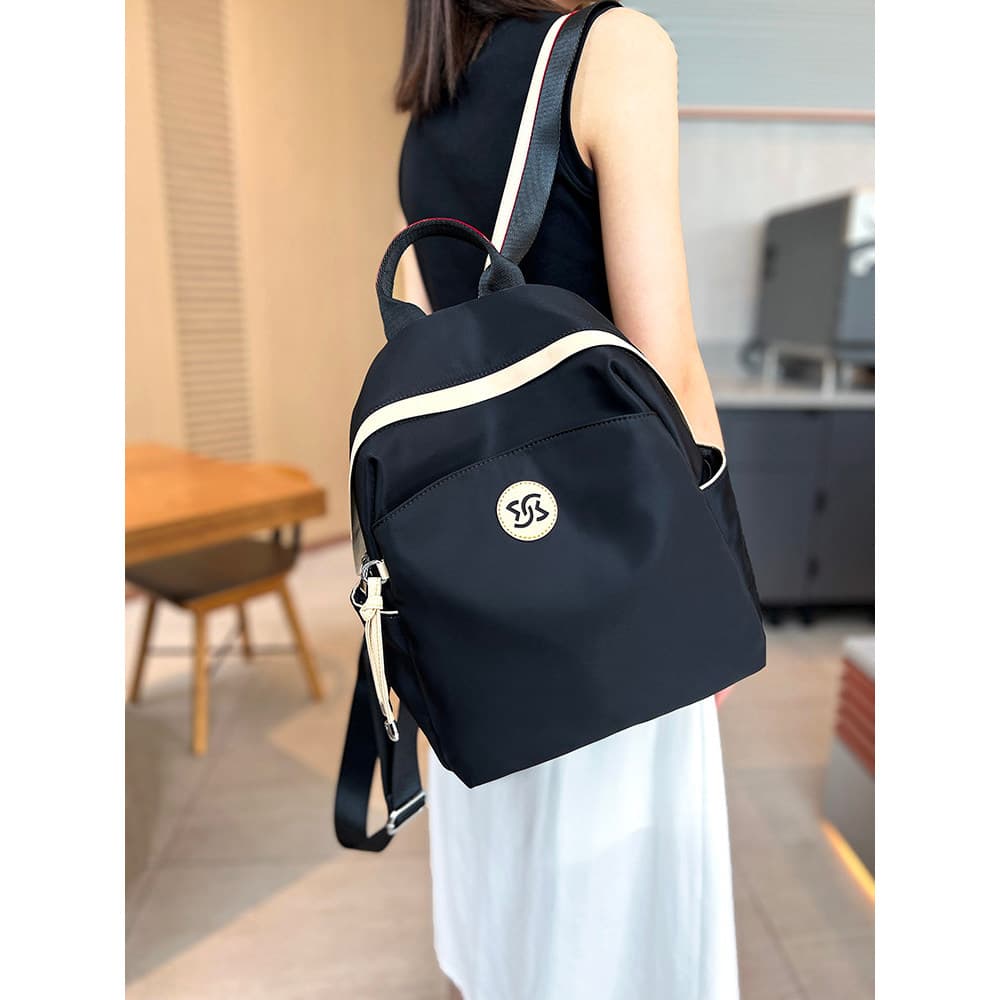 Oxford pano impermeável leve mochila feminina 2025 novo estilo nicho Design mochila Casual moda grande capacidade na mod
