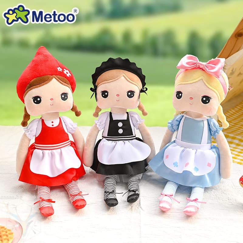 Novo Metoo Sweetheart Angillabu Doll Little Red Hat Maid Brinquedos Infantis De Pelúcia