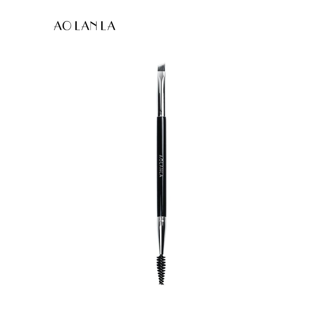 Pincel de sobrancelha profissional com lâmina chanfrada AOLANLA No. 20 Pincel de maquiagem Pincel de beleza Pincel espir