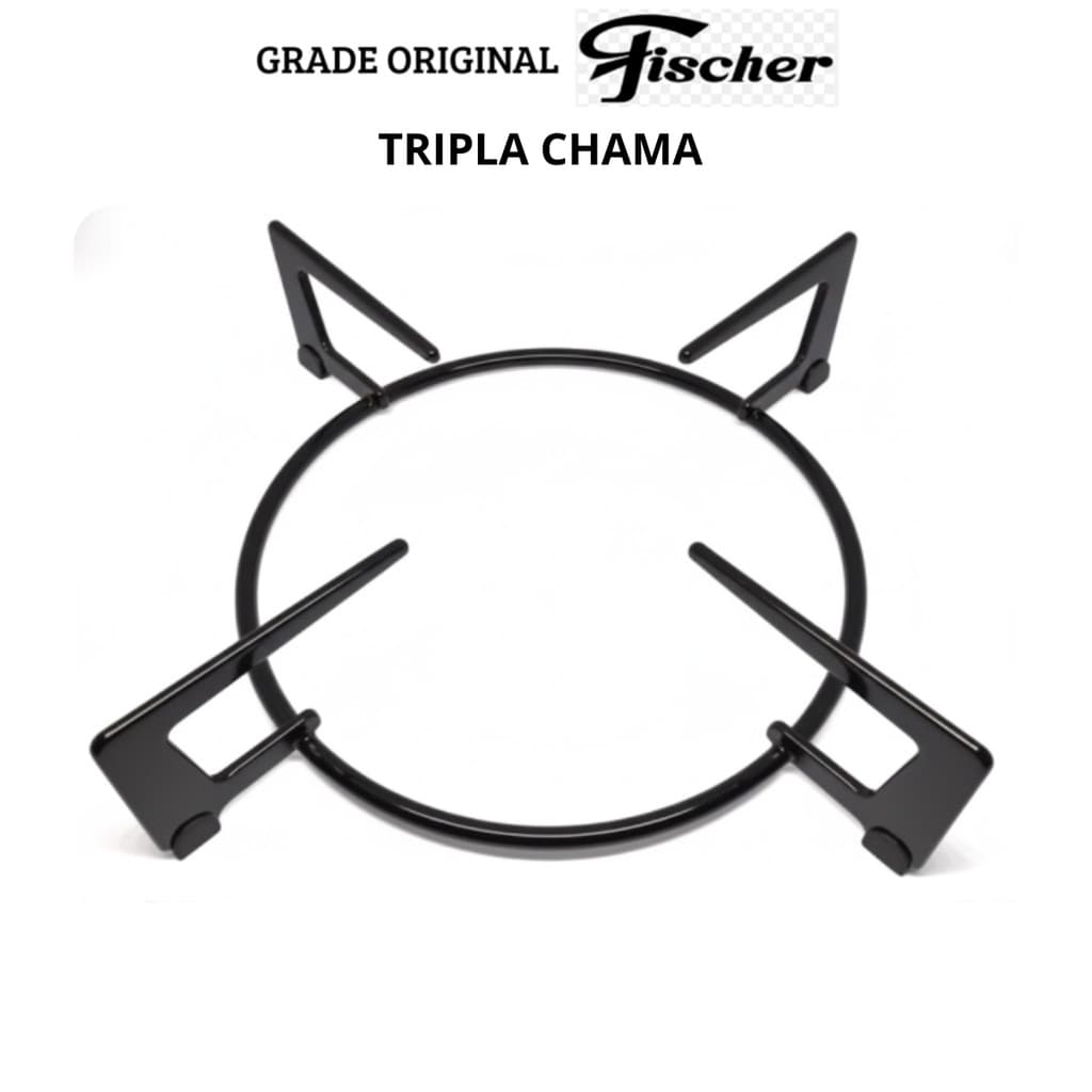 Trempe Tripla Chama Grade Grelha Cooktop Fischer Original 1 peça