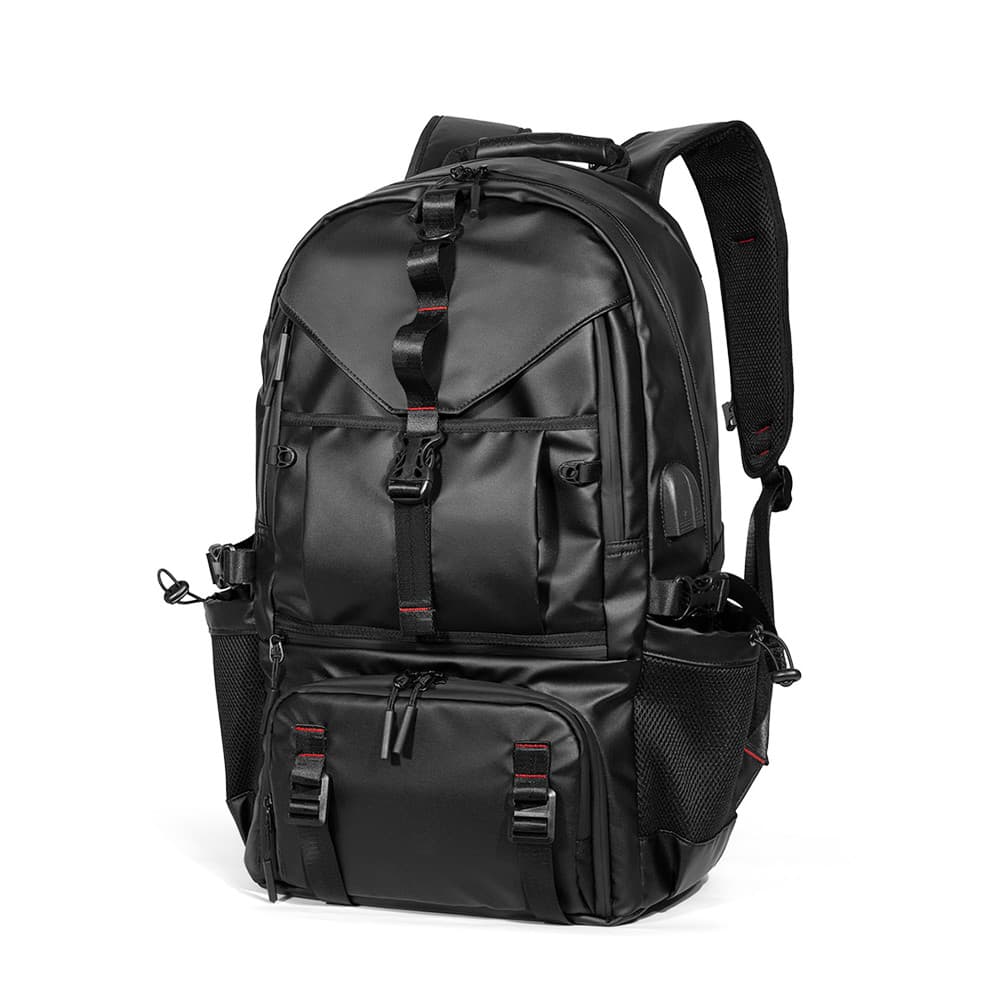 Mochila masculina ao ar livre Extra grande capacidade montanhismo ciclismo capacete equipamento saco de viagem de negóci