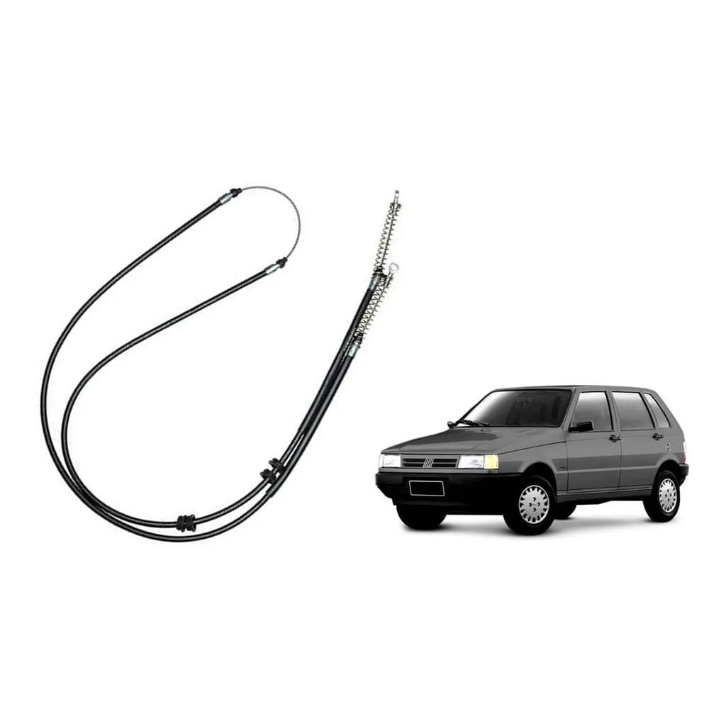 Cabo Do Freio De Mão Fiat Uno Mille Ano 1992 93 94 95 96 97 98 99 00 01 02 03 04 05 06 2007