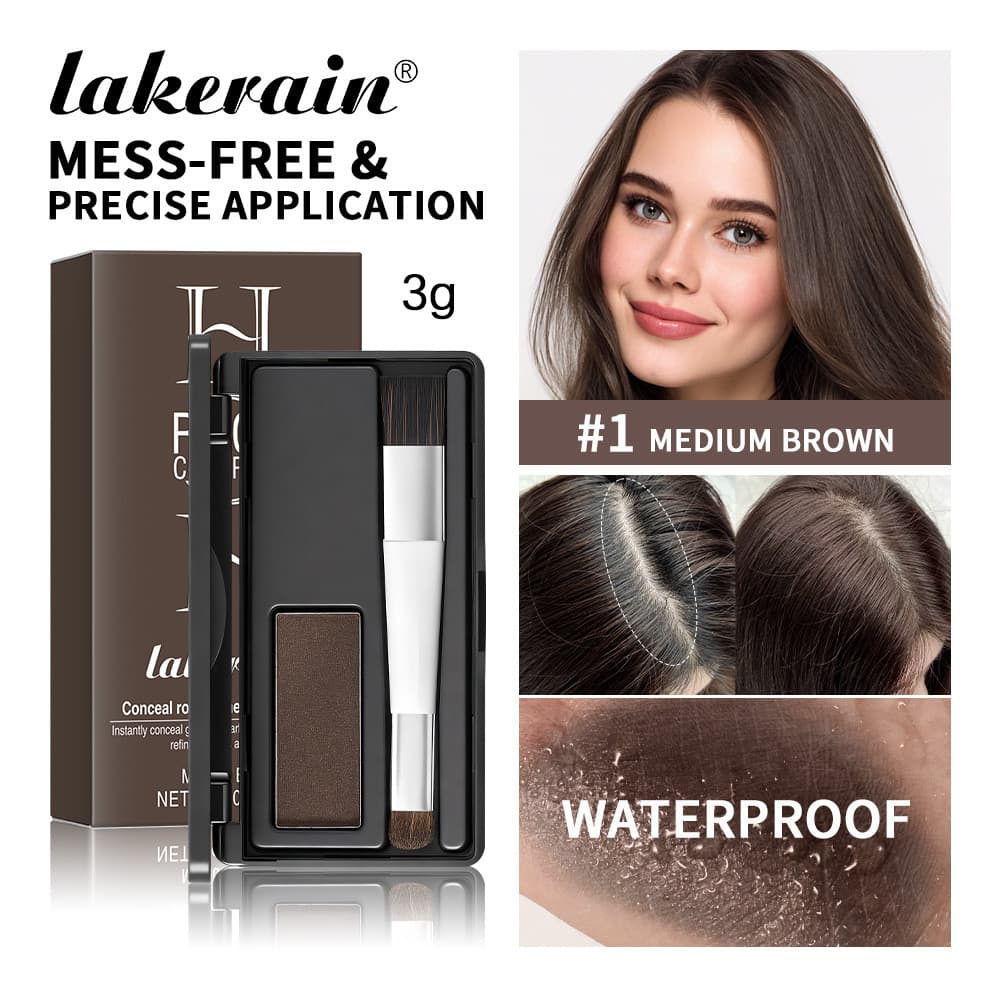 Raiz Do Cabelo À Prova Dwaterproof Água Retoque Pó Linha Fina Capa Corretivo Para Desbaste Careca Raízes Maquiagem Não M