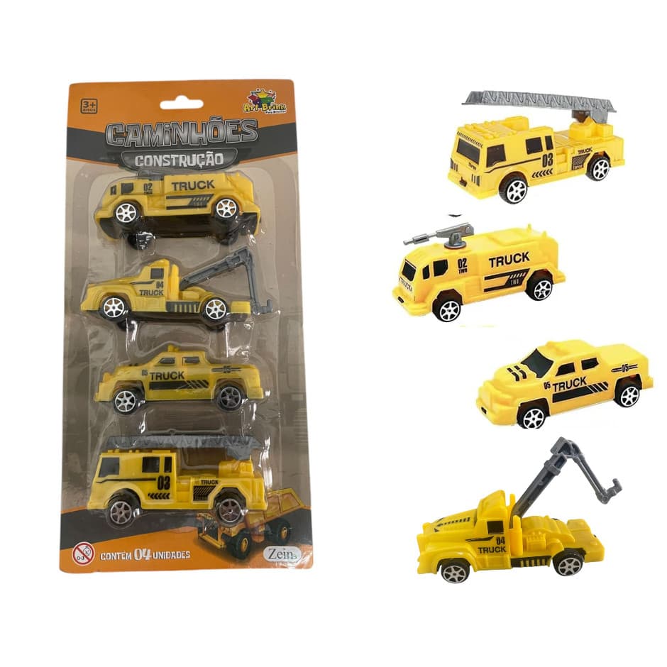 4 Caminhões de Construção Truck