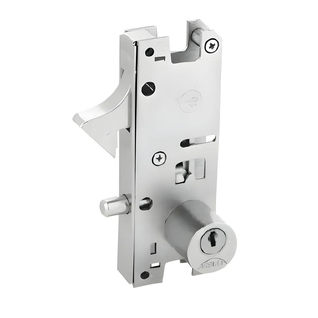 Fechadura Porta Correr Bico Papagaio 6968TC Arouca Cilindro Redondo