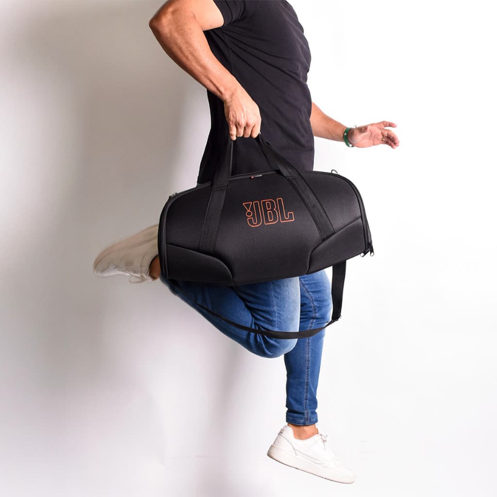 Bolsa Case Capa Para Boombox 4 Com Bolso Alça Resistente Acolchoada Resistente a Água e Poeira