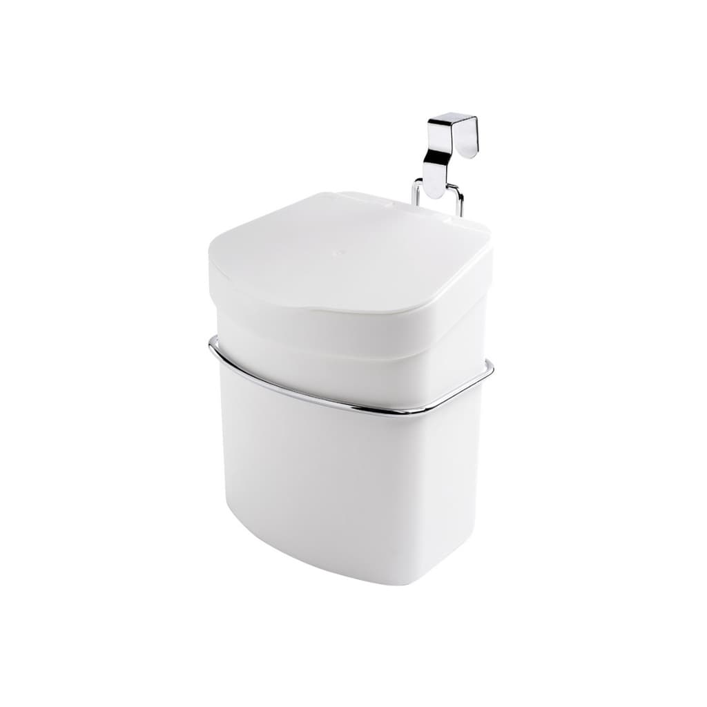 Lixeira suporte lix para cozinha 2,5 litros com suporte para porta armario Future 1142