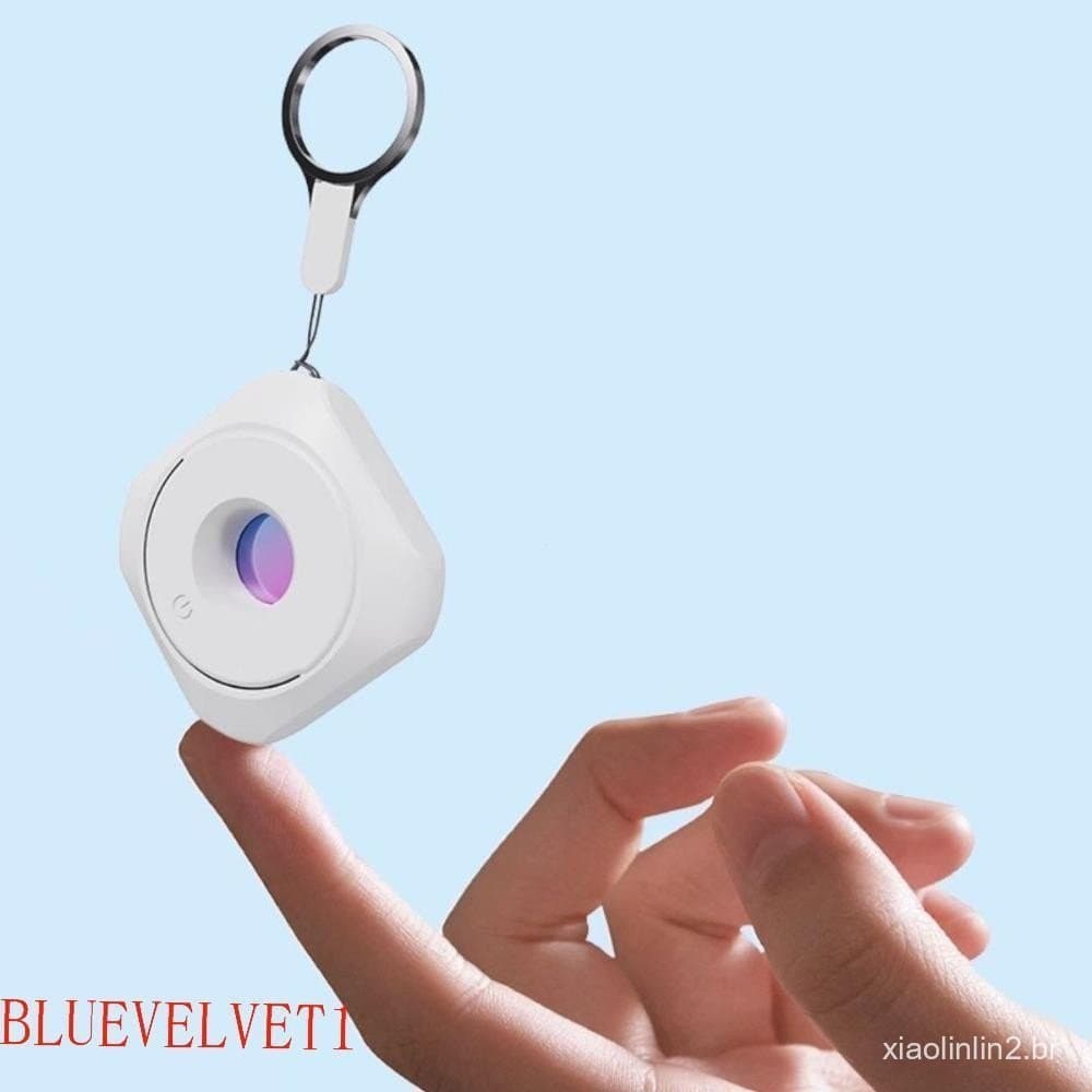 Detector De Câmera Oculta BLUEVELVET1 , Mini De Detecção De Espião De Plástico , Dispositivo Anti-Espionagem Quadrado