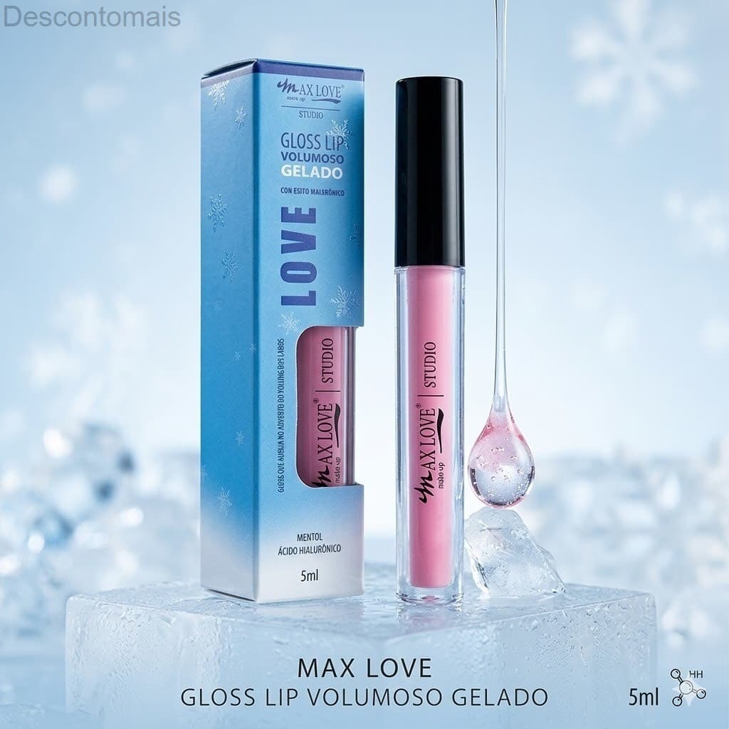 Gloss Lip Volumoso Gelado Max LoveBTMW