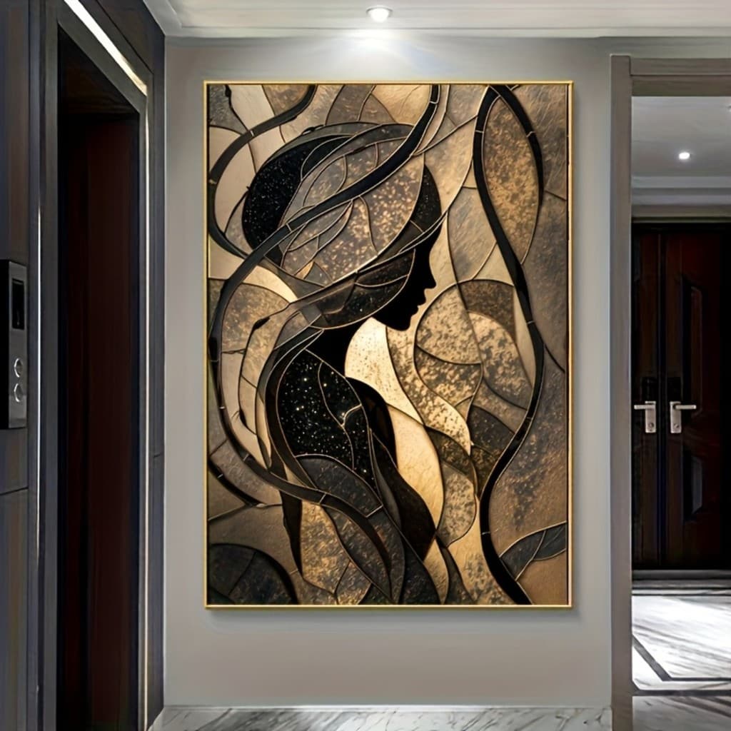 Quadro Decorativo 110x80cm pureza premium paz bom gosto arte Decore Sala,Quarto,Copa,consultório,escritório,hall
