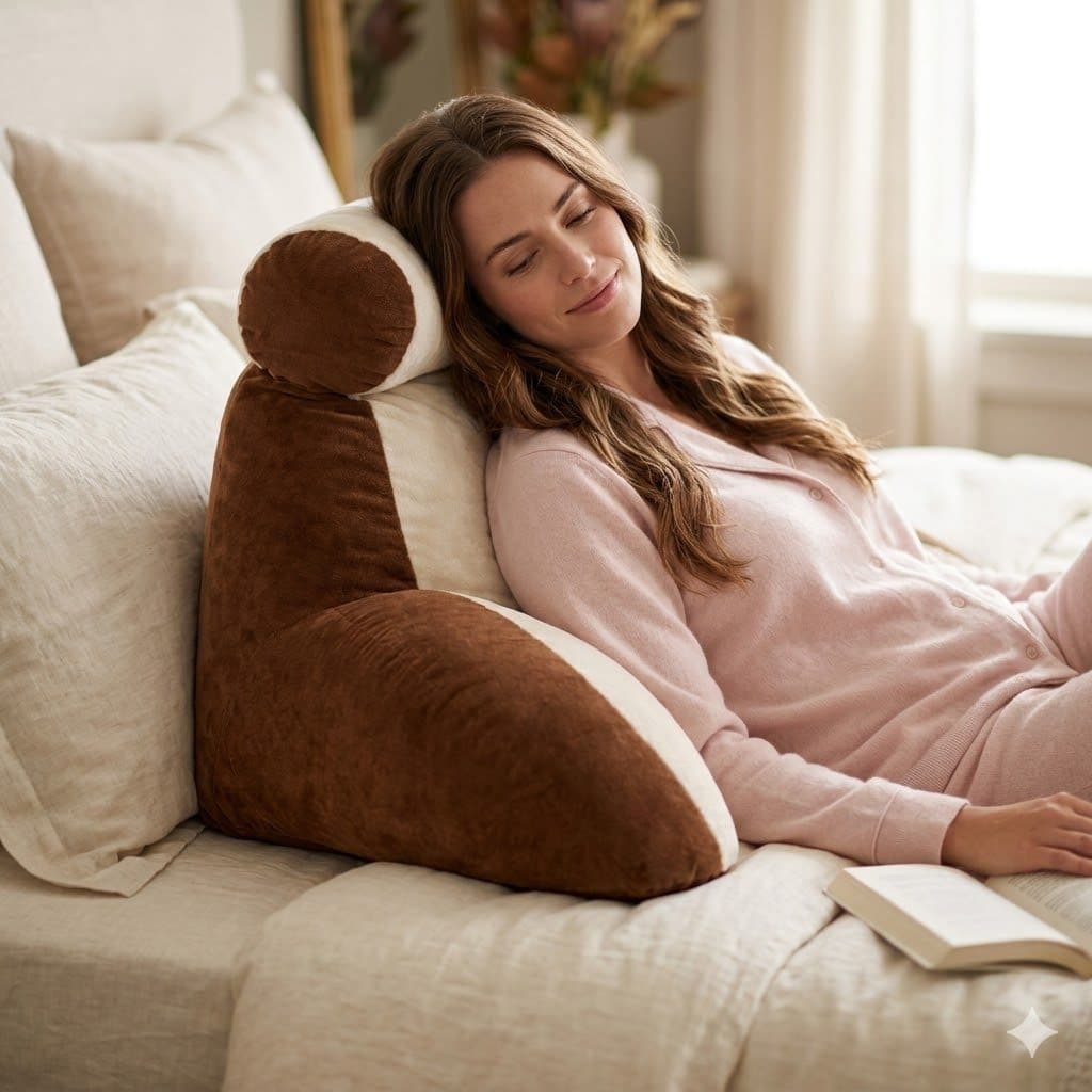 Almofada De Descanso Travesseiro Ergonômico Multiuso Confortável e Macio