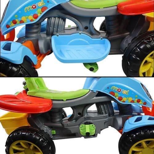 Quadriciclo Eletrico Infantil Resistente Seguro Divertido Passeio Menino Menina