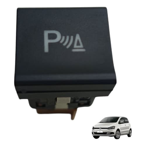 Botao Sensor Estacionamento Volkswagen Fox 2015 2017 2018 Preto