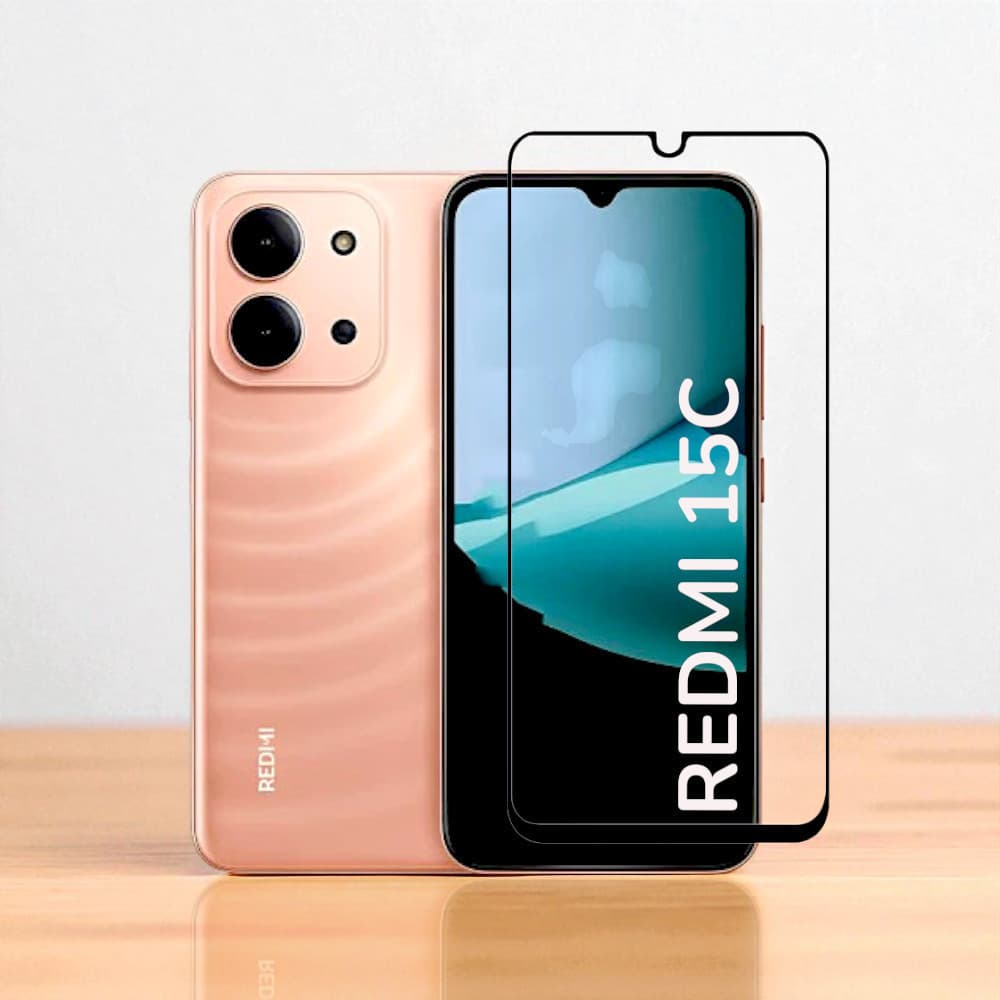 Pelicula Redmi 15C  De Vidro 3D Para o Redmi 15C