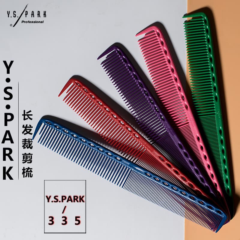 Japonês genuíno YSPARK corte longo pente de cabelo YSG35 335 escala de corte de cabelo genuíno cabeleireiro pente especi