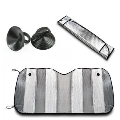 Protetor Solar Parabrisa Carro Quebra Sol Dobravel Universal UV