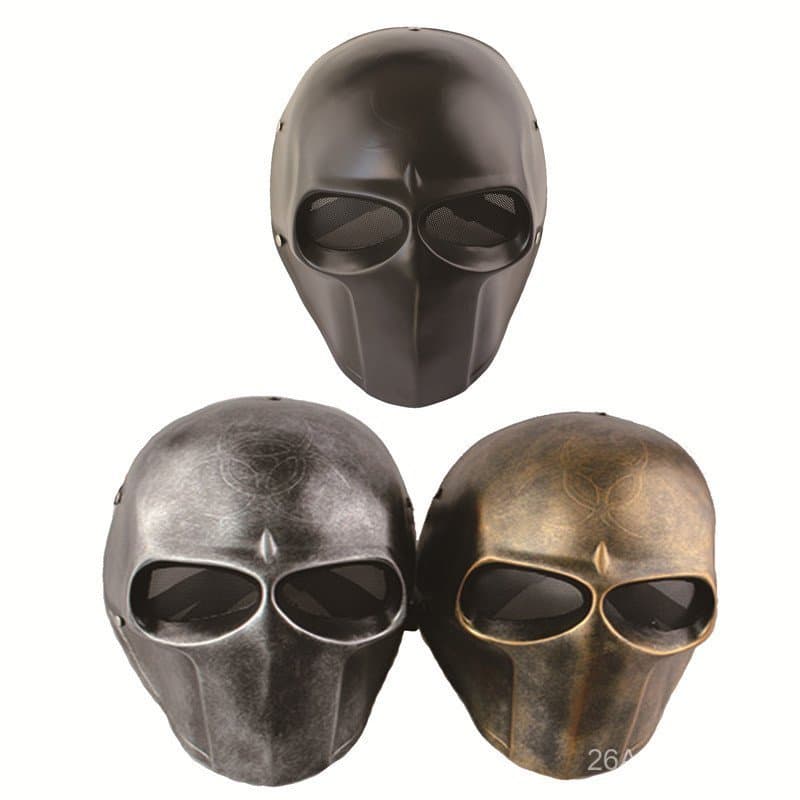 Cosplay de terror EMH Biohazard Deathstroke CS Army Of Two Star Wars máscara de resina de fibra de vidro