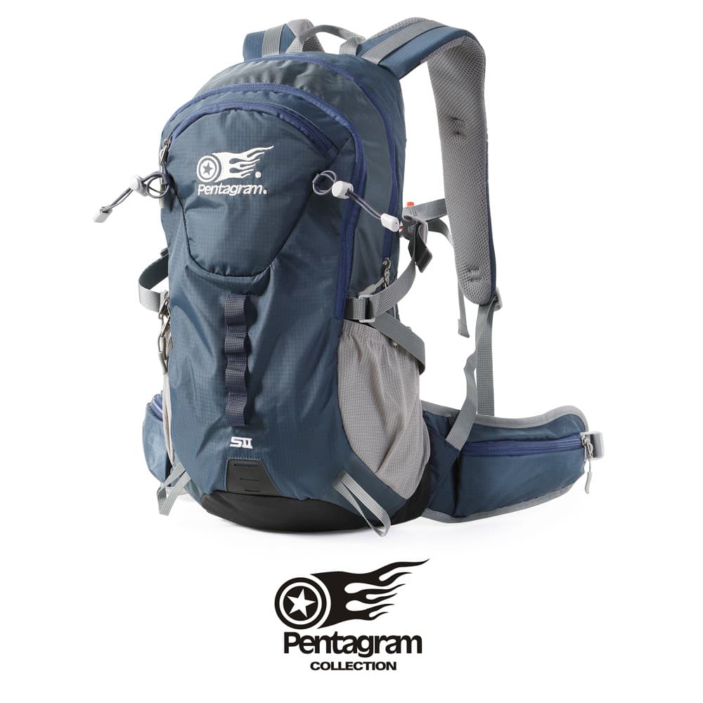 Nylon ao ar livre pentagrama estrela de cinco pontas homens mulheres caminhadas mochila viagem lazer esportes mochila