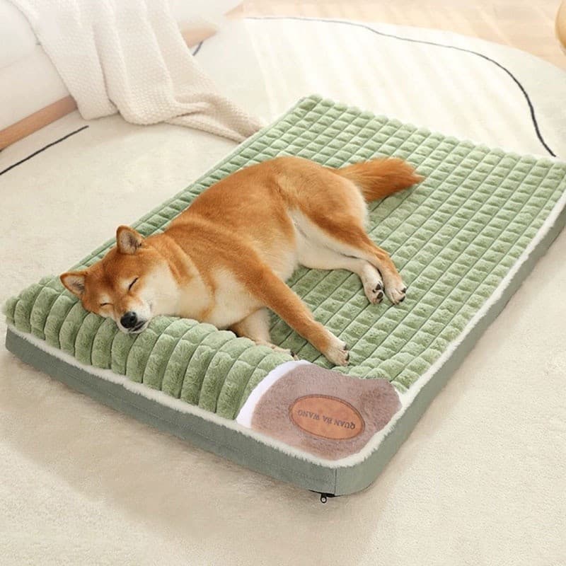 Cama para Cães Removível e Lavável, Espessada para Todas as Estações, Cama Profunda para Dormir, Cama para Gatos, Tapete