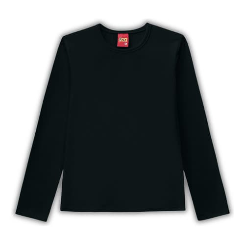 Blusa Infantil Menina Manga Longa Kyly 1/3 Ref:206210