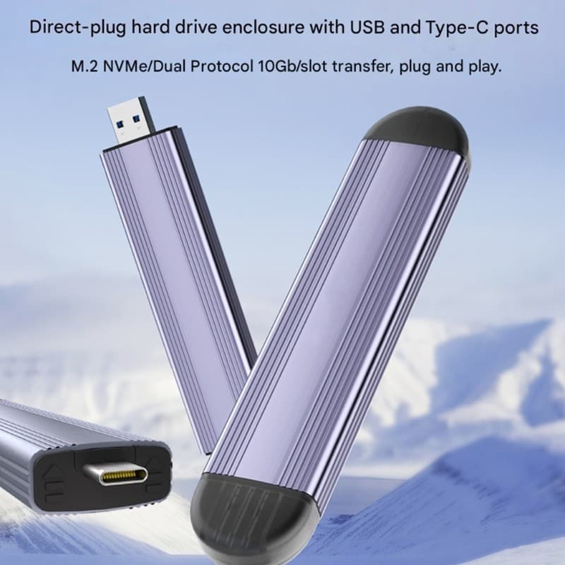 Suporte Externo Alumínio Do Gabinete Dos SSDs Bmico Para O NVME NGFFs 2230 2242 2260 2280