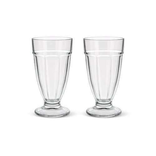 Conjunto 2 Taças Vidro 310 ML Capacidade Ideal Design Elegante Resistente