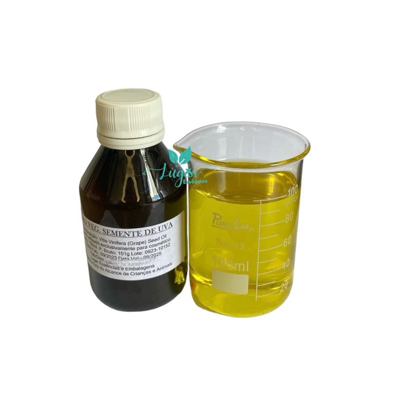 Óleo Vegetal Semente de Uva 100ml - Uso Cosmético