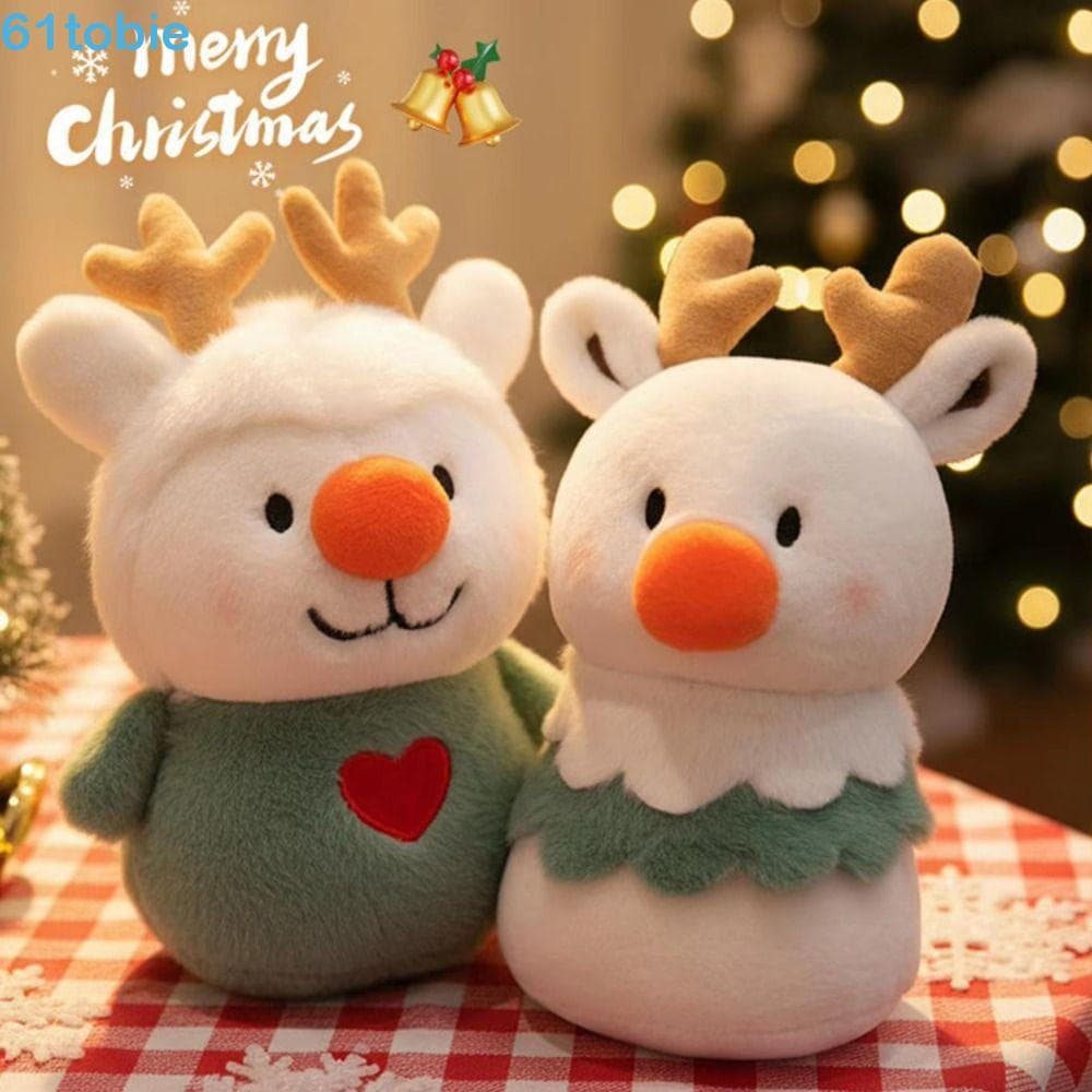 Travesseiro De Natal TOBIE , Brinquedo De Pelúcia Macio De Árvore Kawaii , Almofada Fofa Decorativa De Desenho Animado