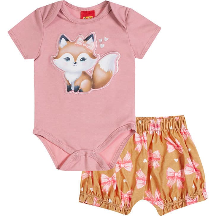 Conjunto Kyly Feminino - Raposinha
