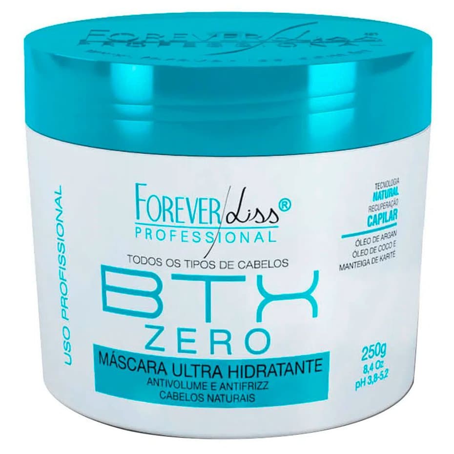 Forever Liss Btx Capilar Volume Zero 250g Realinhamento Capilar
