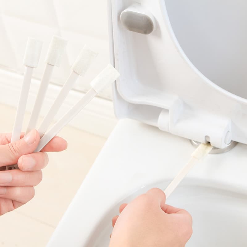 Gap escova de limpeza toalete ângulo morto limpeza pequena escova janela lacuna janela sulco ferramenta limpeza 7 peças
