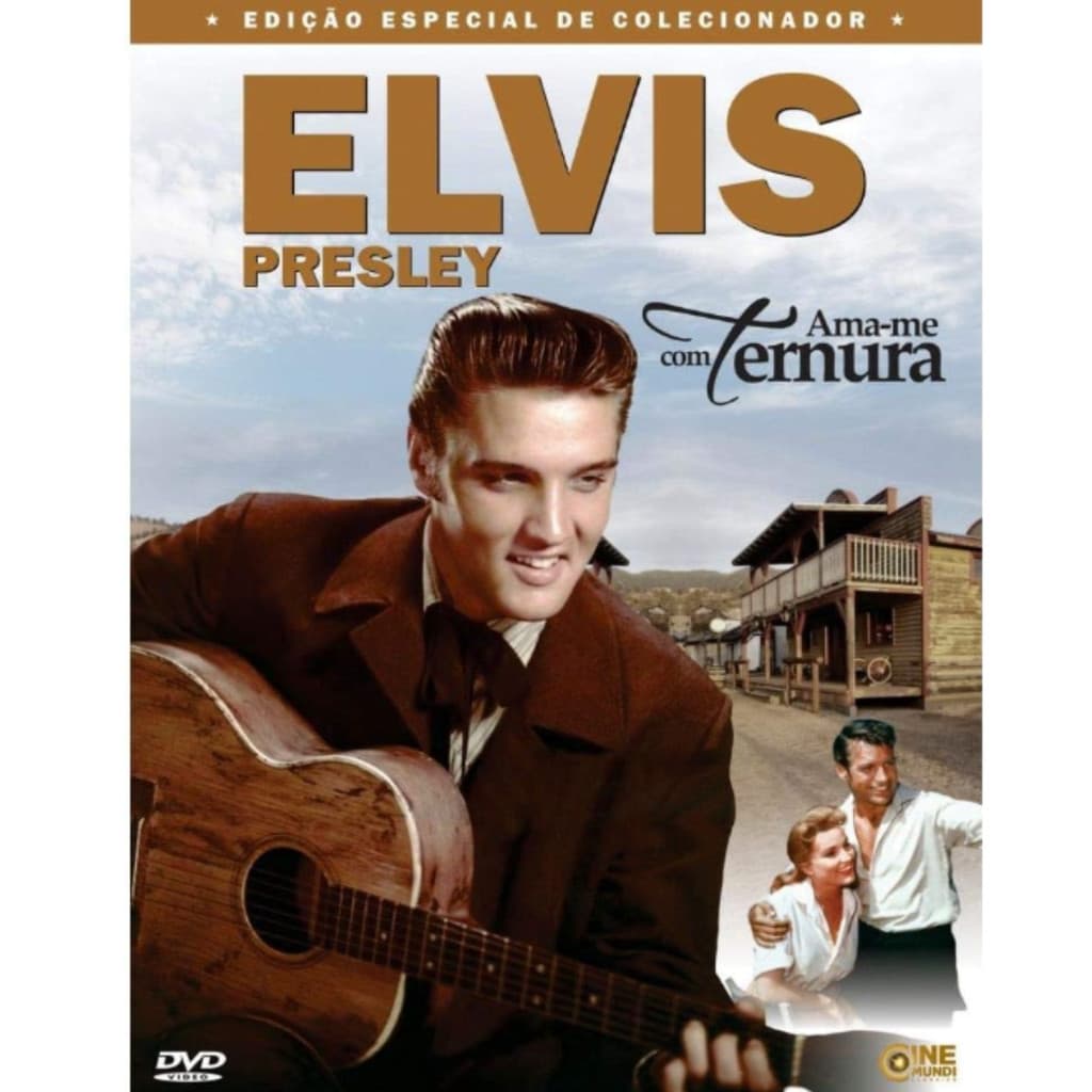 DVD Lacrado Musical Romance Elvis Presley Ama Me Com Ternura