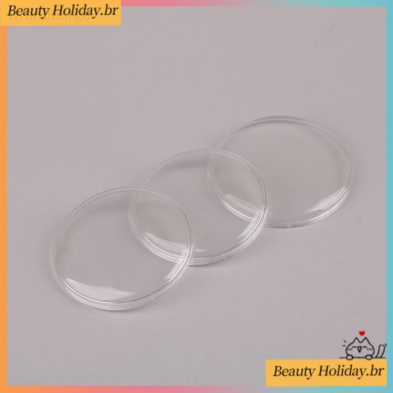 [Thm] 1 Pcs 29.7-31.6mm Tipo Gordo Antigo Relógio Vintage Acrílico Cristal De Bolso Espelho BR