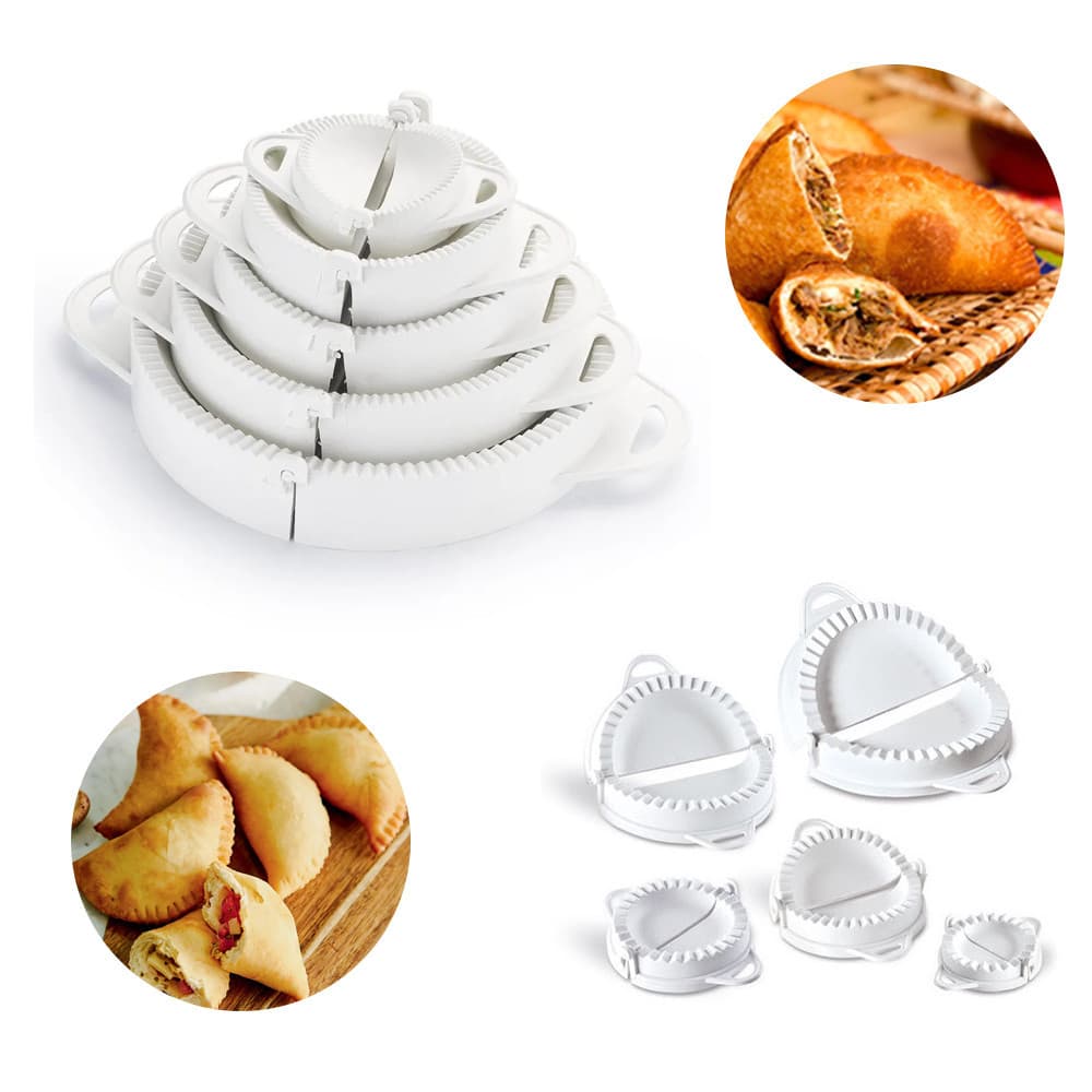 Kit Fecha Pastel/Fogazza/Risole 5 Formas De Tam Diferentes PROMOÇÃO
