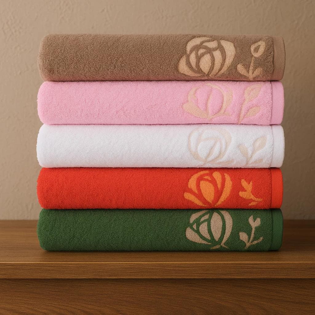 Kit 2 Toalhas de Banho Banhão Grossa Luxo Monique 75x150cm 450g