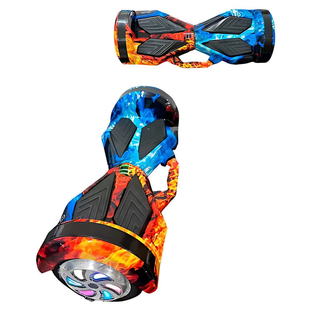 Hoverboard Infantil Skate Elétrico 8" Led Bluetooth Bateria De Grande Capacidade Endurance Forte SU