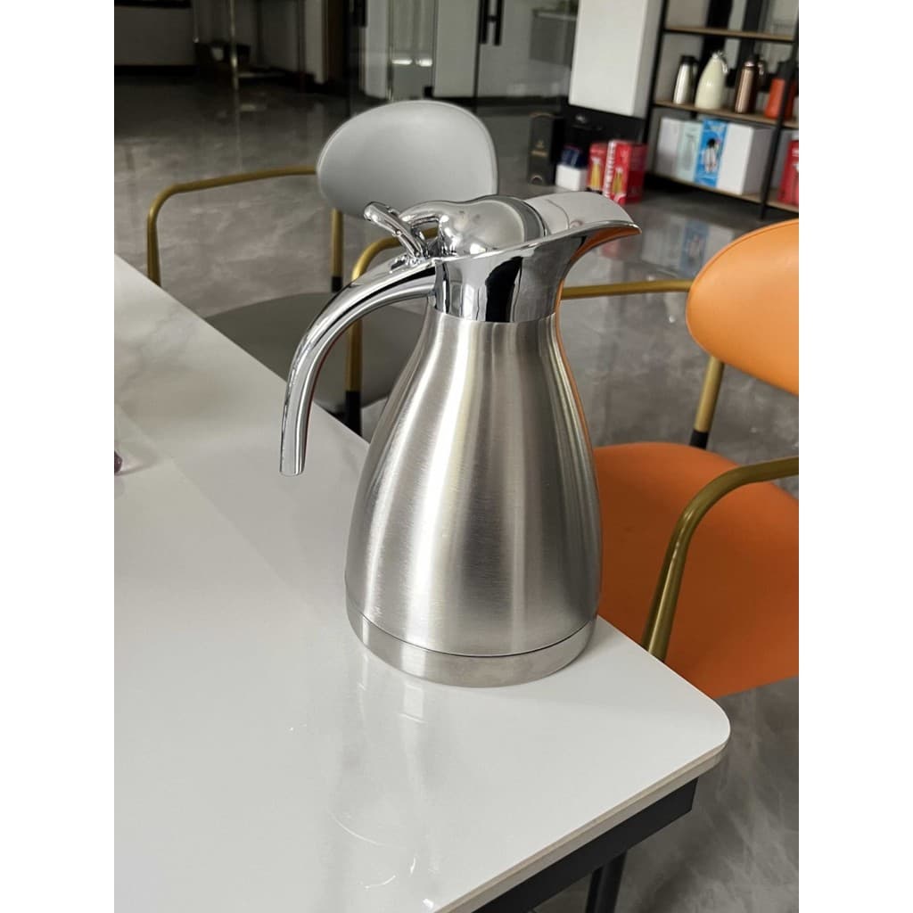 Hotel dedicado aço inoxidável 24 horas chaleira térmica chaleira quente vácuo cafeteira restaurante bule garrafa térmica