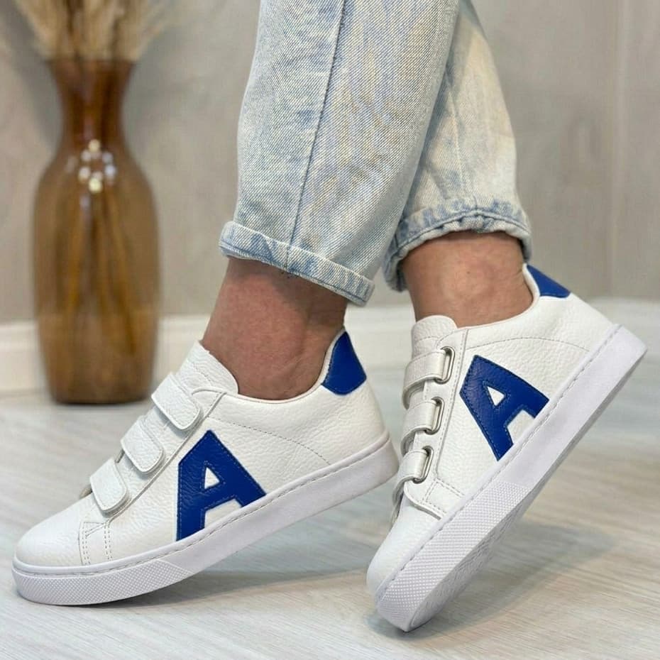 Tênis Streetwear Velcro Promoção - Qualidade Premium Feminino