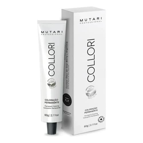 Tintura Louro Médio Marrom Intenso 7.77 Mutari Collori 60g 7.77 Loiro Médio Marrom Intenso