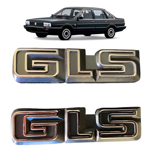 Par Emblema Gls Lateral Do Santana Quantum Gls 87 A 90