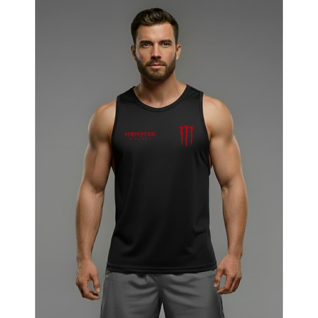 Regata Masculina Academia Treino Esportiva Leve Confortável Dia a Dia
