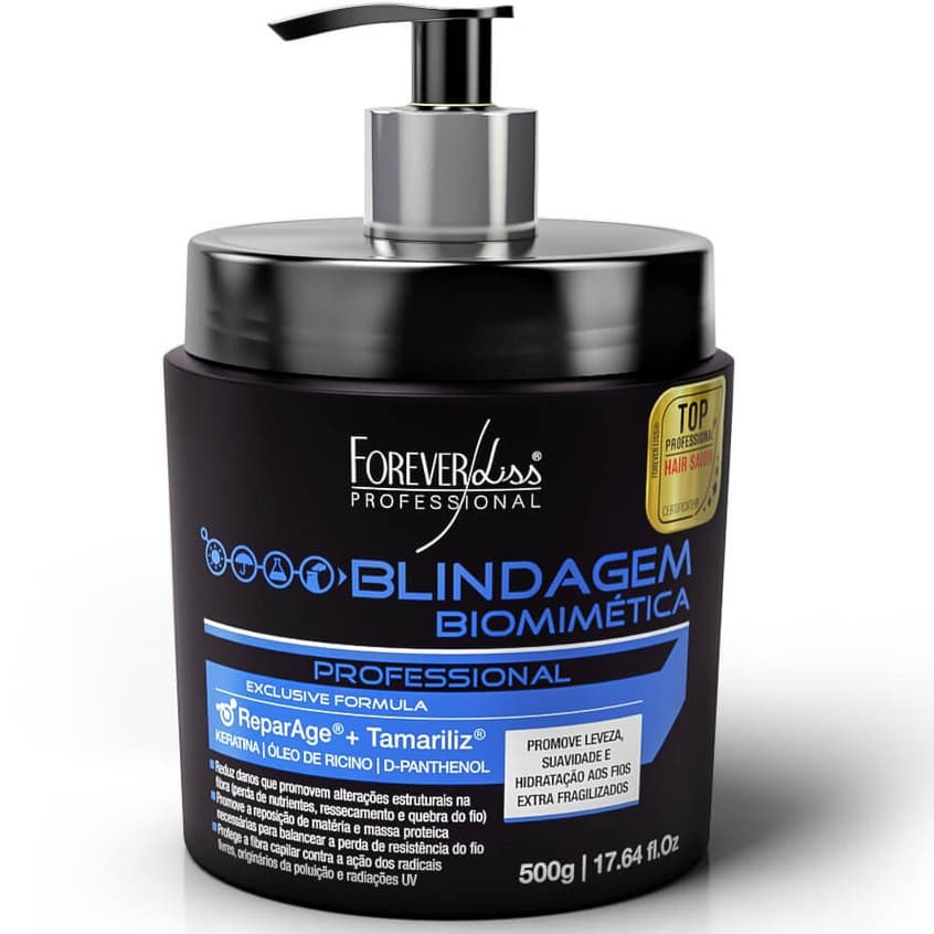 Blindagem Capilar Biomimética Forever Liss 500g