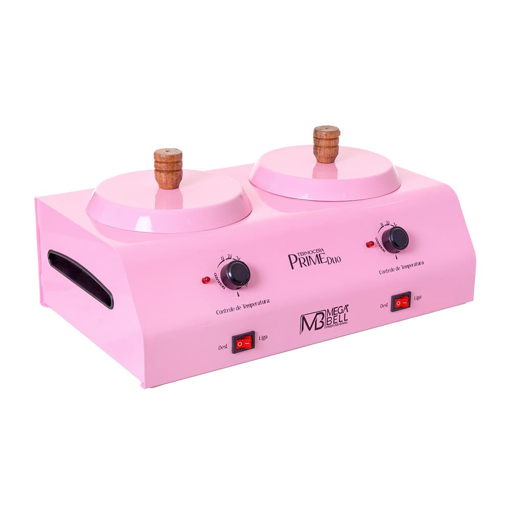 Termocera Aquecedor de Cera Prime Duo 1kg Rosa - Mega Bell (388 MB)