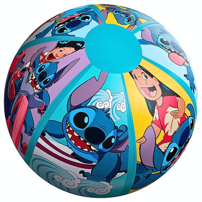 BOLA BOIA INFLÁVEL STITCH ETITOYS 40CM
