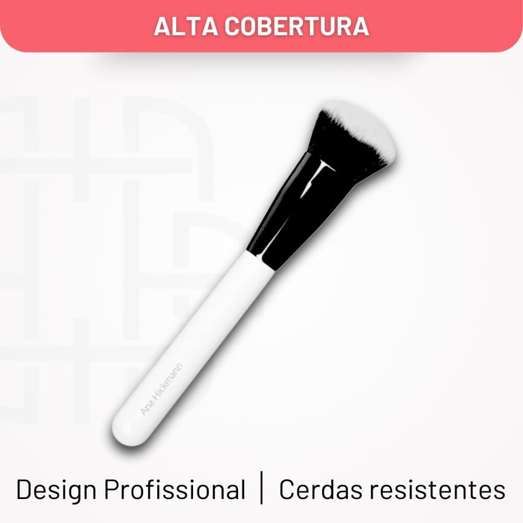 Pincel de Maquiagem Extra Grande Mega Brush Vegano Ana Hickmann